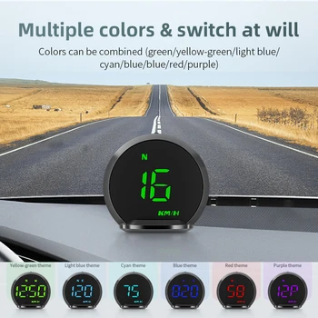 G13 Auto HUD Auto GPS Spidometrs Head Up Displejs Smart Auto Digitālo Signālu Atgādinājums Metru Elektronikas Piederumi Visiem Auto