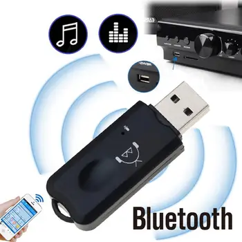 Auto Mini Audio Stereo Brīvroku Bluetooth saderīgu V2.1 Adapteris Iebūvēts Mikrofons Augstas kvalitātes Izturīgs Bezvadu Uztvērējs