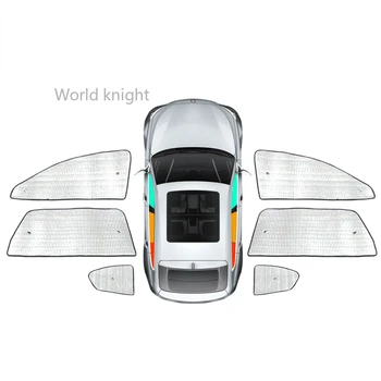 Auto Saules Ēnā Volkswagen, VW Golf 7 2013-2019 Aksesuāri Vējstiklu Saulessargs Priekšējā Aizmugurējā Loga Blind Privātuma Sauļošanās