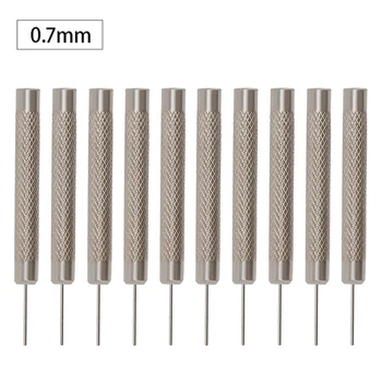 Pulksteņu Siksniņas Pin Perforators Bārs Āmura Sitiens Dzelzs Pin Punches Saiti Perforators Pin Stick 0.7-1.0 mm Pielāgot Caurumošanas Adatu