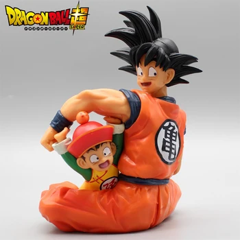 19cm Anime Attēls Dragon Ball Piccolo Jr Goku Chiaotzu Karalis Piccolo Rīcības Statuetes Pvc Statuja Kolekcionējamus Modeļu Lelle, Rotaļlietas, Dāvanu