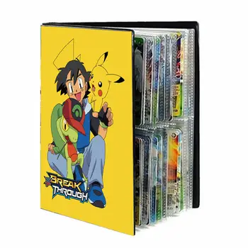 Pokemon Albumu 240 Kartes Turētāju Pokmon Kartes Spēle Vmax Gx Tcg Kartes Kolekcija Saistvielu Anime Mapi, Grāmatu Multfilmas Bērniem, Rotaļlietas, Dāvanu