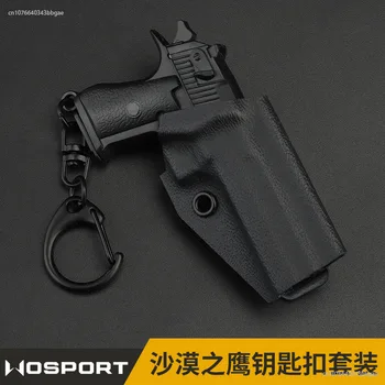 M92 Taktiskās Keychain Uzstādīt Plastmasas 1:4 Mini Pistole un Pistoles Maksts Formas Ieroci Atslēgu Gredzens Dāvanu ar Kustamo Sviru un Žurnāla