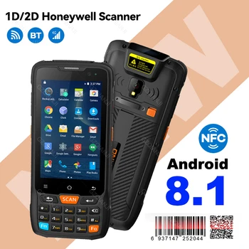 Upgrated Datu Savācējs PDA Termināļa 2D Skeneris Lasītājs Honeywell N4313/N6603/4720 Android Ierīci, izmantojot NFC Šūpulis Noliktavā