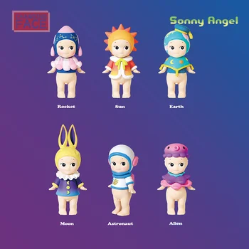 Sonny Eņģelis Kosmosa Piedzīvojumu Kosmosa Sērija Blind Lodziņā Pārsteigums Lodziņā Sākotnējā Darbība Attēls Karikatūra Modelis Dāvanu Rotaļlietu Kolekcija