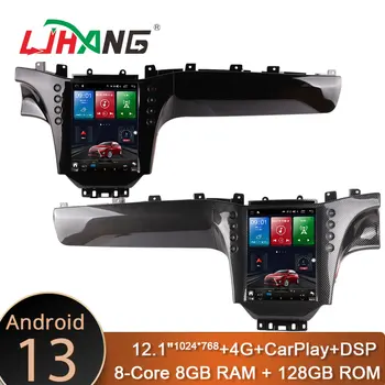 Ljhang 12.1 collu Android 13 Auto Multimedia Player Maserati GT, GC GranTurismo 2005 - 2017 8G+128G GPS Stereo Radio DSP Video
