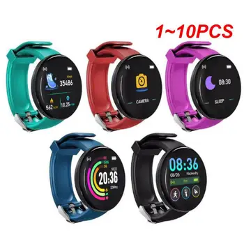 1~10PCS Ciparu Led Elektronisko Smart rokas Pulkstenis Smart Sporta Skatīties bluetooth saderīgu Sirdsdarbības Ātrums, asinsspiediens, Fitnesa Tracker