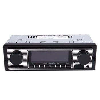 Bluetooth Vintage Automašīnu Radio, MP3 Atskaņotājs, Stereo USB AUX Classic Car Stereo Audio