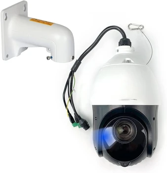Sākotnējā CCTV 4MP 25x zoom Powered by DarkFighter IS Ip Speed Dome kameras DS-2DE4425IW-DE noliktavā