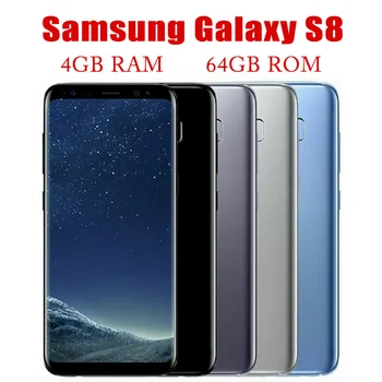 Atbloķēt Samsung Galaxy S8 G950F 4GB RAM atmiņa, 64GB ROM NFC Globālo Versiju 6.2