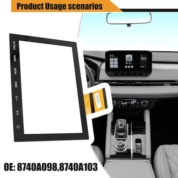 8Inch Radio Touch Screen NAV 8740A098 8740A103 Par Mitsubishi Outlander 2020-2022 Auto Displeja Panelis, Auto Elektronika Monitors