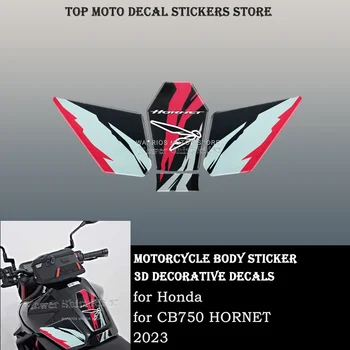 Honda CB750 CB 750 HORNET 2023 neslīdoša Pusē Degvielas Tvertnes Aizsardzības Pad Motociklu 3D Epoksīda Sveķu Decal Uzlīmes