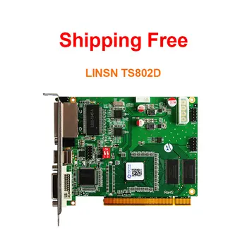 Bezmaksas Piegāde LED Video Sūtīšanu Kartes TS802D Led Displejs Video Sienas Procesors Ar Kartes Saņemšana:
