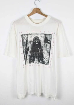 1992 Vintage Lū Rīda Burvju Un Zaudējumu Krekls Classic Balts Unisex, S-4Xl Cc1980