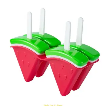 Silikona Ice Cream Maker saldējuma Veidnes DIY Popsicles Pelējums uz Silikona Materiāls