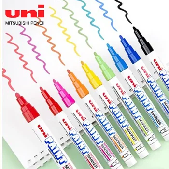 1gb Japāna UNI Krāsu Krāsas Pildspalvu, Marķieri Rūpniecības Bezkrāsains PX-21 Ūdensizturīgs Grafiti Automobiļu Mēbeļu Apgleznošanas Mākslas Piederumi